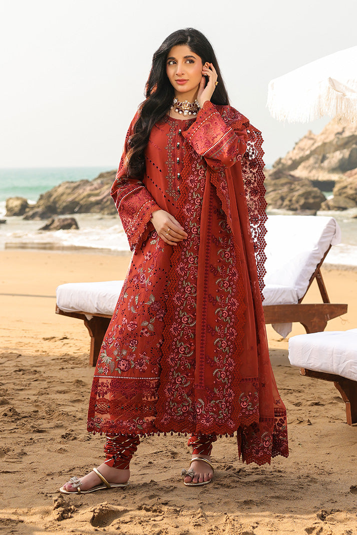 Hania Luxury Lawn '26 By Imrozia | SL-103 Mirha