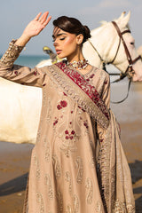 Hania Luxury Lawn '26 By Imrozia | SL-107 Parizay