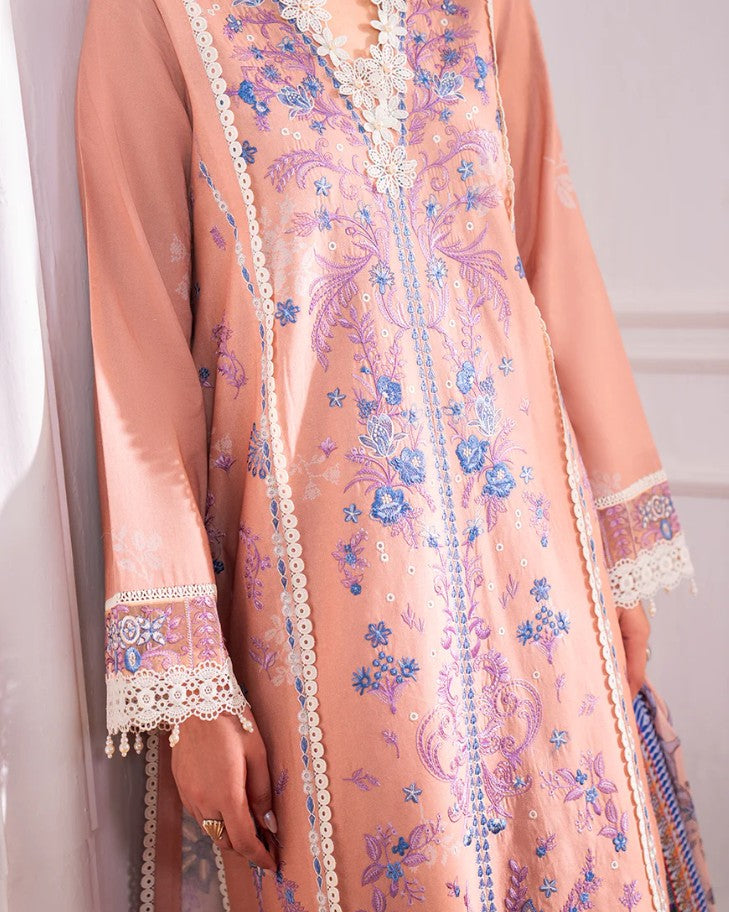 Roheenaz | Aezel Embroidered Cambric | Wareesha