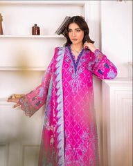 Roheenaz | Aezel Embroidered Cambric | Novah