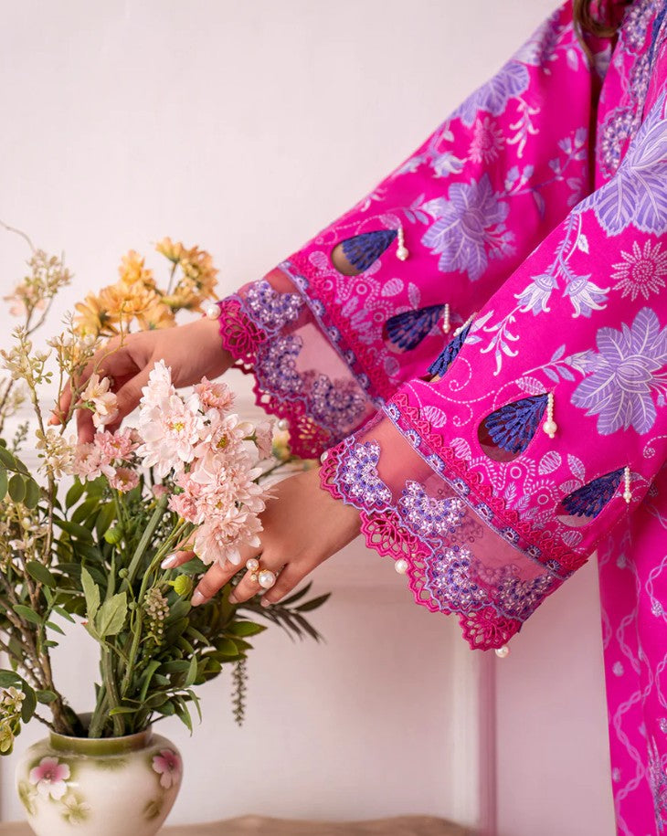 Roheenaz | Aezel Embroidered Cambric | Novah