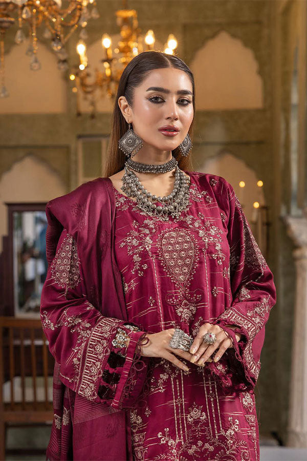Luxury Embroidered Viscose Collection '23 By Shaista D#259