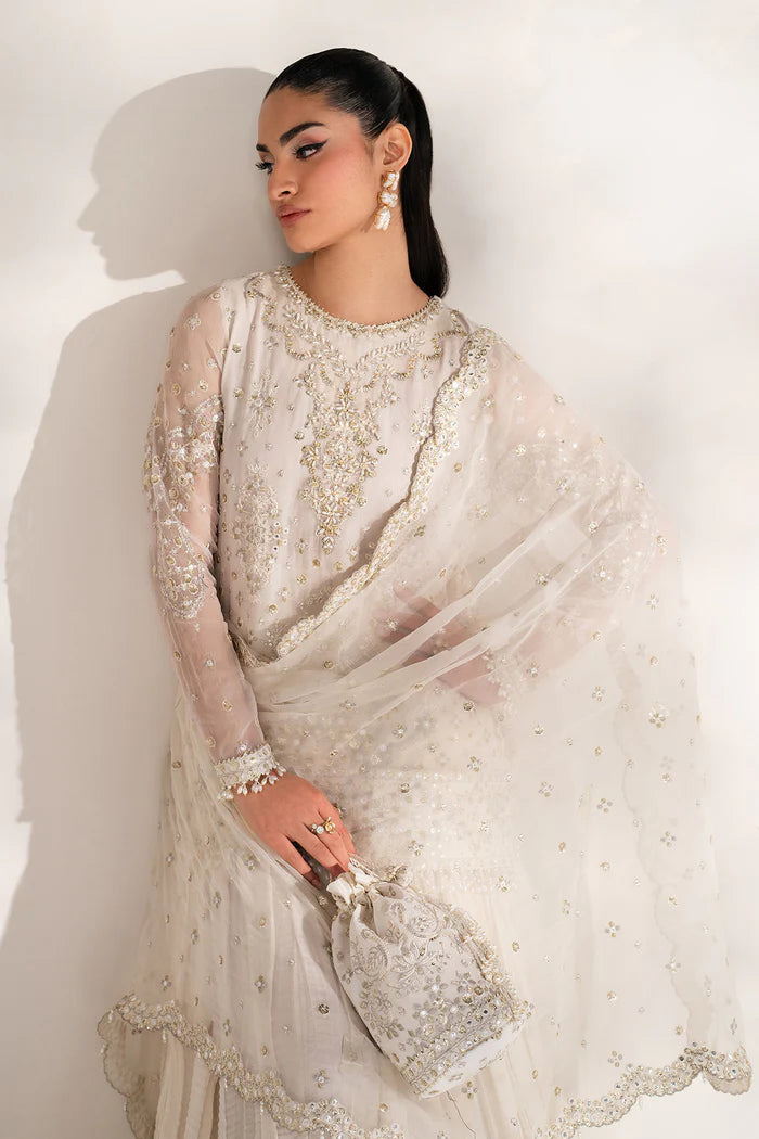 Silk front and back border embroidery – Baroque UF-4140
