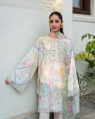 Roheenaz Whispered Florals Unstitched Volume 2 | Soft Bloom