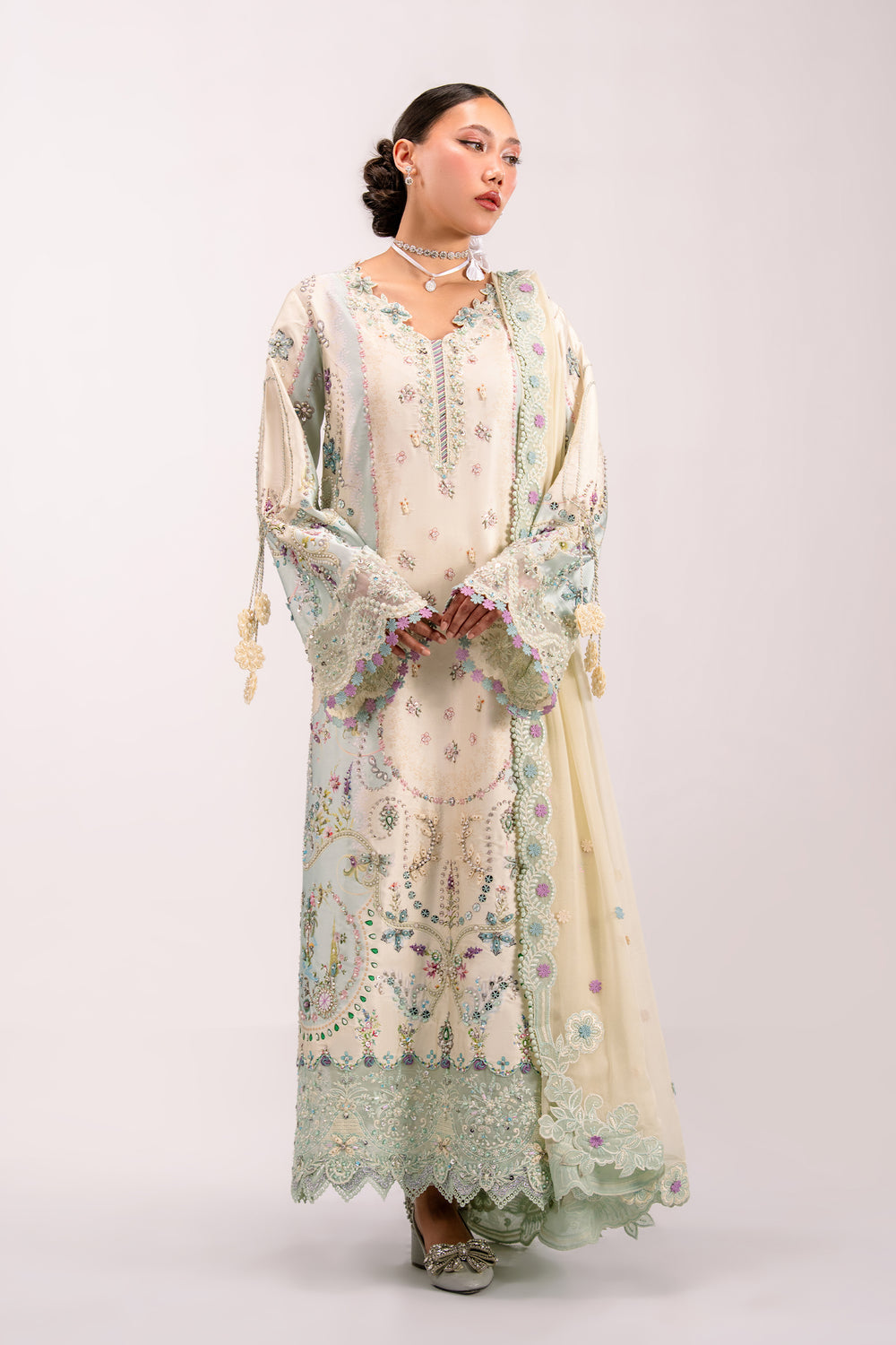 QALAMKAR Luxe Silk | QSL-01 AZURE