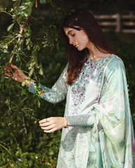 Solace | Ombre Chikankari By Mushq | Tranquil Muse