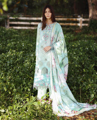 Solace | Ombre Chikankari By Mushq | Tranquil Muse