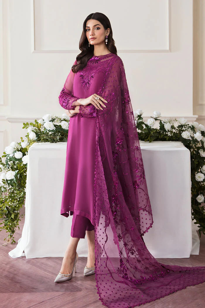 Baroque | UF-291 | Embroidered Chiffon