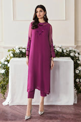 Baroque | UF-291 | Embroidered Chiffon