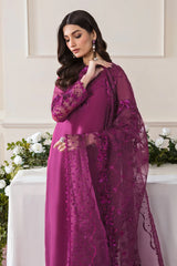 Baroque | UF-291 | Embroidered Chiffon
