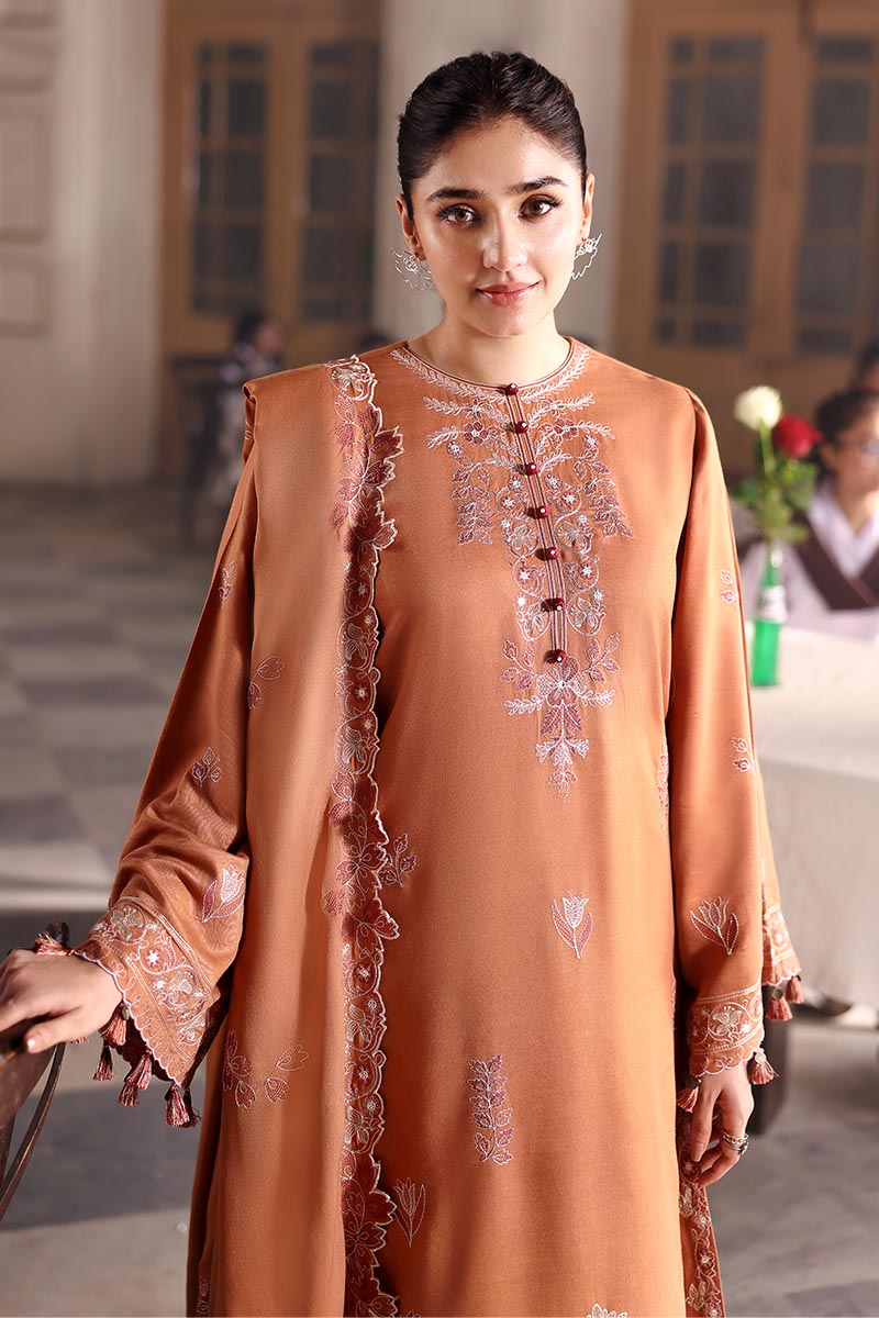Winter-ready elegance in rust — shop now at Highway Fashion.