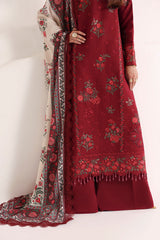 Naqsh Seraphine Winter Edit '26 | Merlot