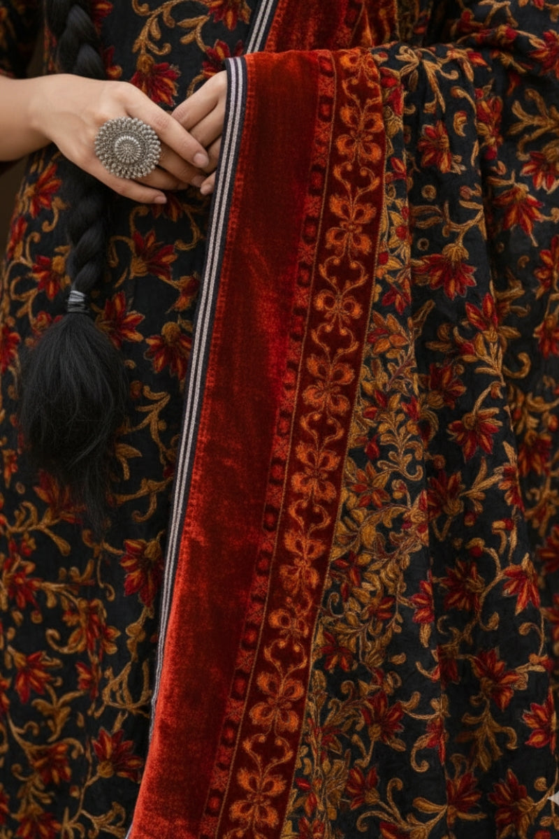 Sapphire Flame outfit – winter formal collection by Highway Fashion