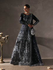 Gulaal Marais unstitched velvet formals | ARDORA