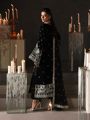 Gulaal Marais unstitched velvet formals | ECLISSA