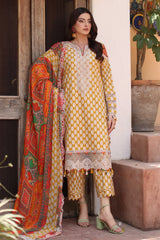 Charizma Range-Vol-1 | 3-PC Unstitched Embroidered Lawn RN6-09
