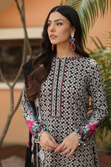 CHARIZMA COMBINATION VOL 1 2026 | 3-PC Unstitched Embroidered Lawn Collection CC6-008