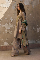 CHARIZMA C PRINT V3 | 3-PC Unstitched Printed Linen Collection CPW5-19