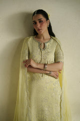 Vera Raw Silk Edit '26 | Gulab Butter Yellow Shirt Set