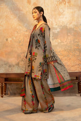 CHARIZMA C PRINT V3 | 3-PC Unstitched Printed Linen Collection CPW5-27