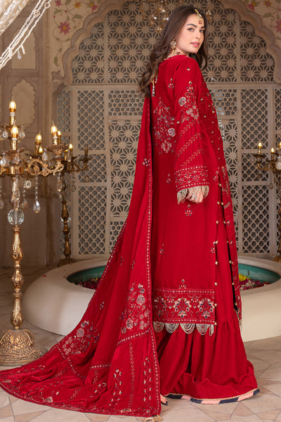 Luxury Embroidered Velvet Collection '23 By Wania WP-278