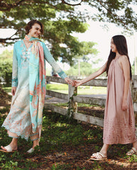 Solace | Ombre Chikankari By Mushq | Whispered Dawn