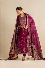 Jazmin Chandni Formals | Embroidered Velvet - CVF’26-D12
