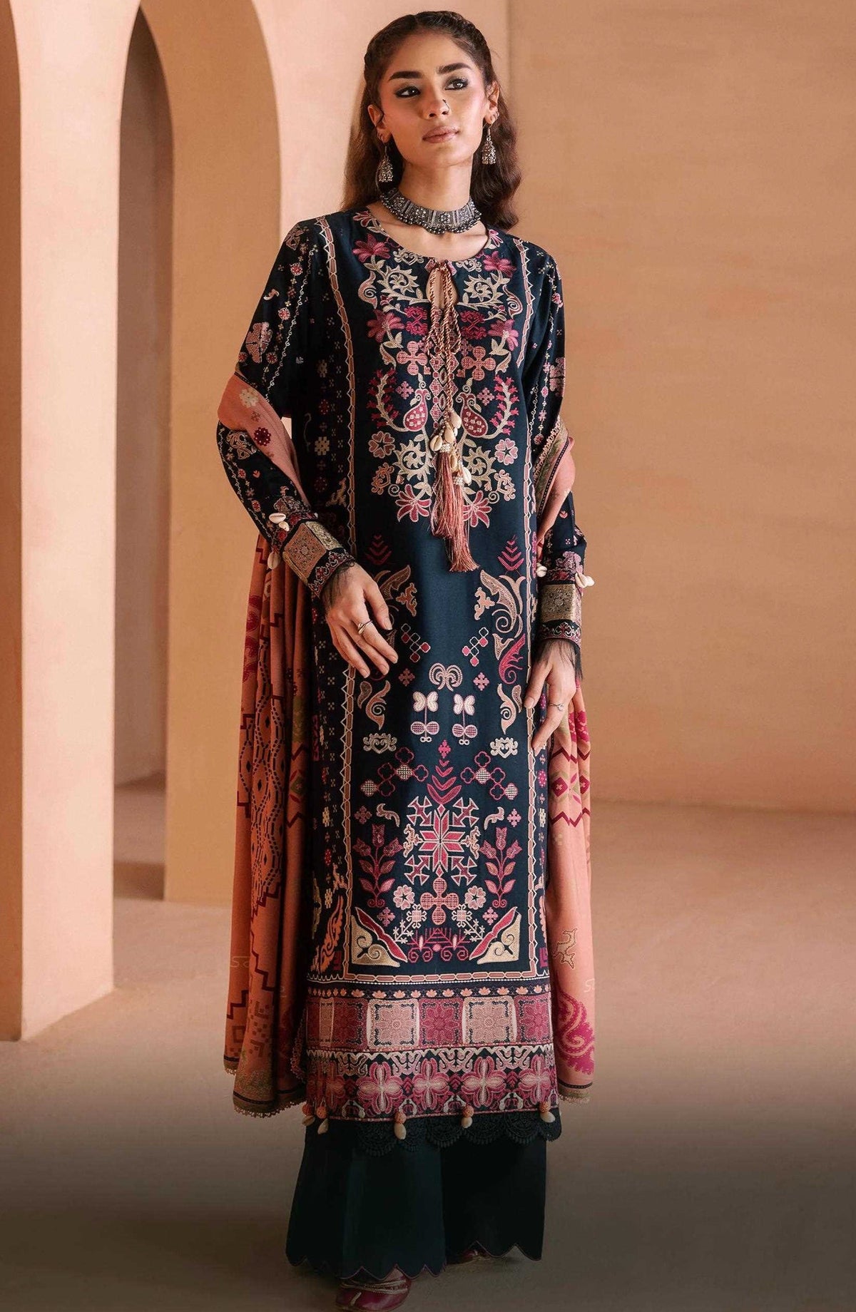 Florent | Zync Embroidered Viscose | GUL