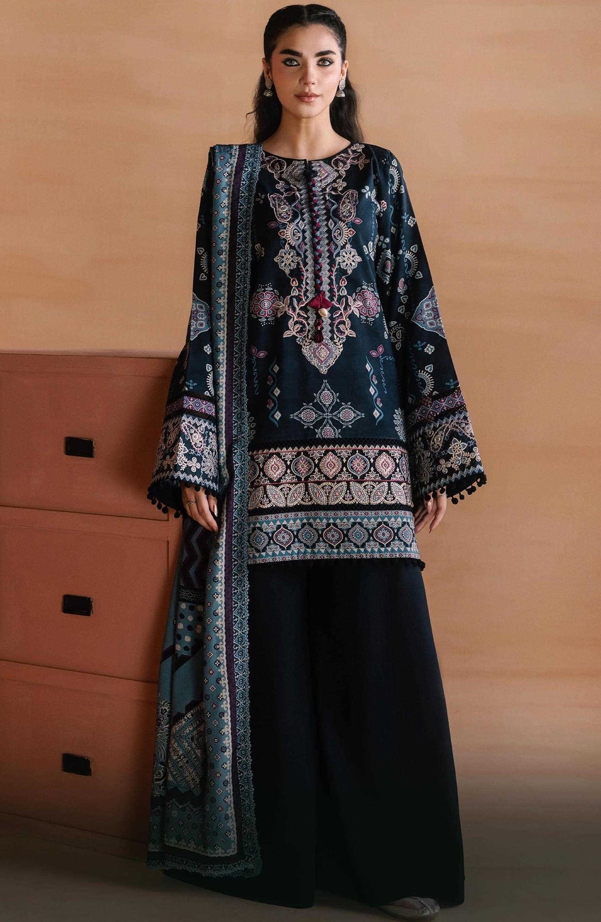 Florent | Zync Embroidered Viscose | parisa