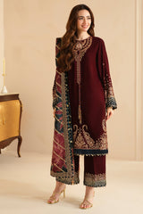 Embroidered Velvet Formal'24 By Jazmin VF-2038