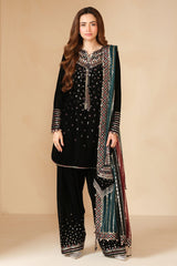 Embroidered Velvet Formal'24 By Jazmin VF-2037