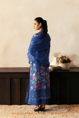 Digital Printed Back Panel - Afrozeh Day Break Collection"