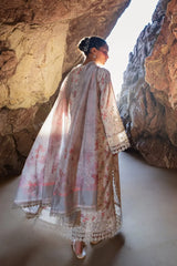 Afrozeh Nyssa Lawn'25 - Digital Printed Back Panel