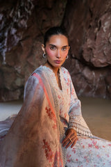 Silk Dupatta - Afrozeh Nyssa Lawn'25