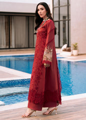Embroidered trouser design of Florent FEF-10 3-piece suit