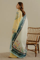 Dyed Lawn Back Detail - COCO LAWN EDIT II Velin-7B