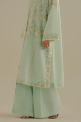 Heavy Neckline Pallu - COCO By Zara Shahjahan Velin-7A