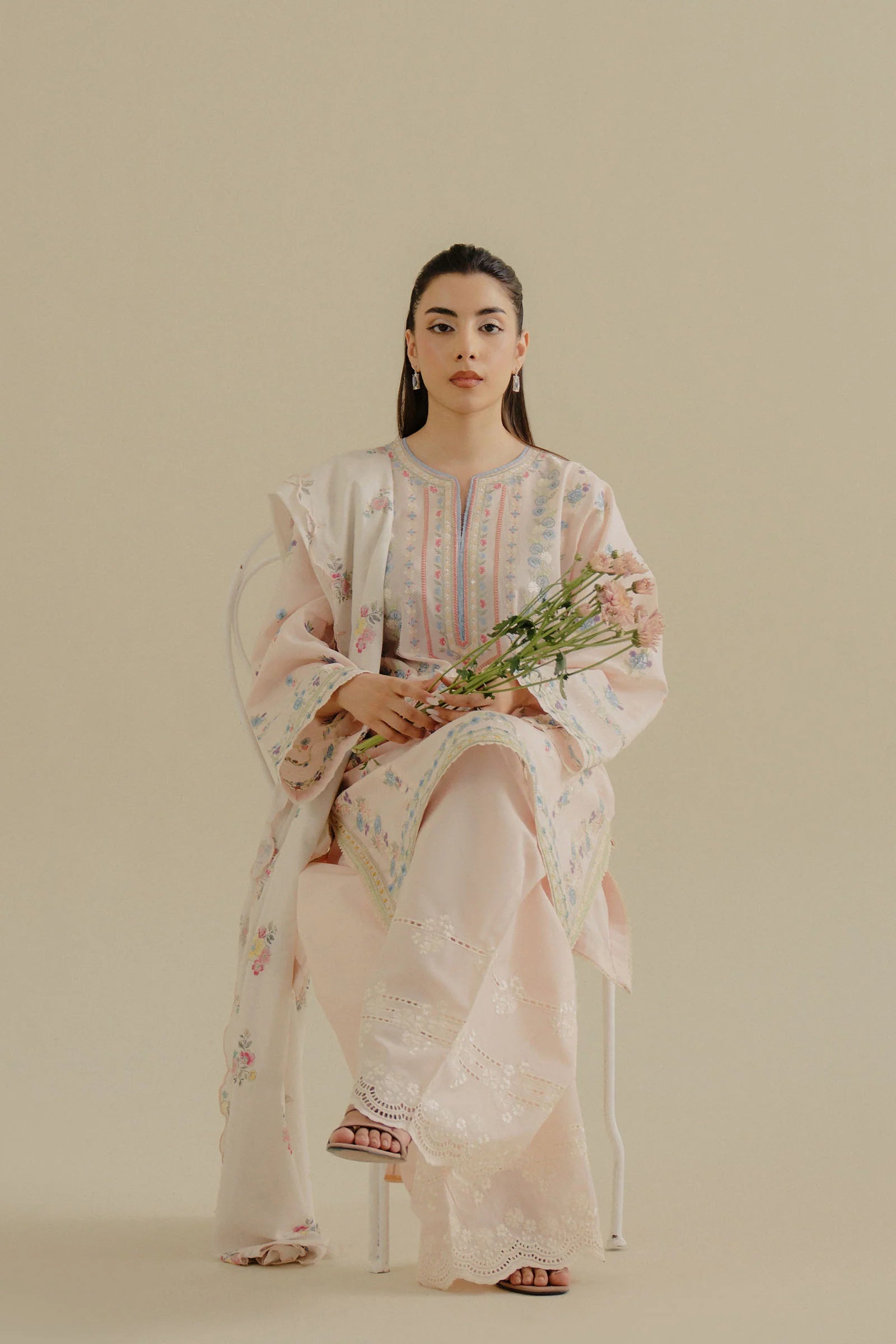COCO By Zara Shahjahan Zeest-9B - Front View (COCO LAWN EDIT II Collection)