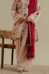 Hand-Embroidered Organza Dupatta Border - COCO By Zara Shahjahan