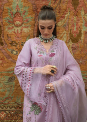 Embroidered sleeves with mirror detailing in MIRROR GARDEN - D3B