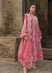 Asymmetric embroidered organza dupatta pallu – Crimson All Things Ombre