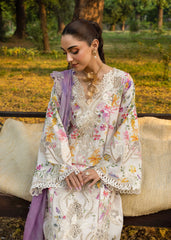 Embroidered neckline on organza from Crimson PETALS AND PROMISES D2B