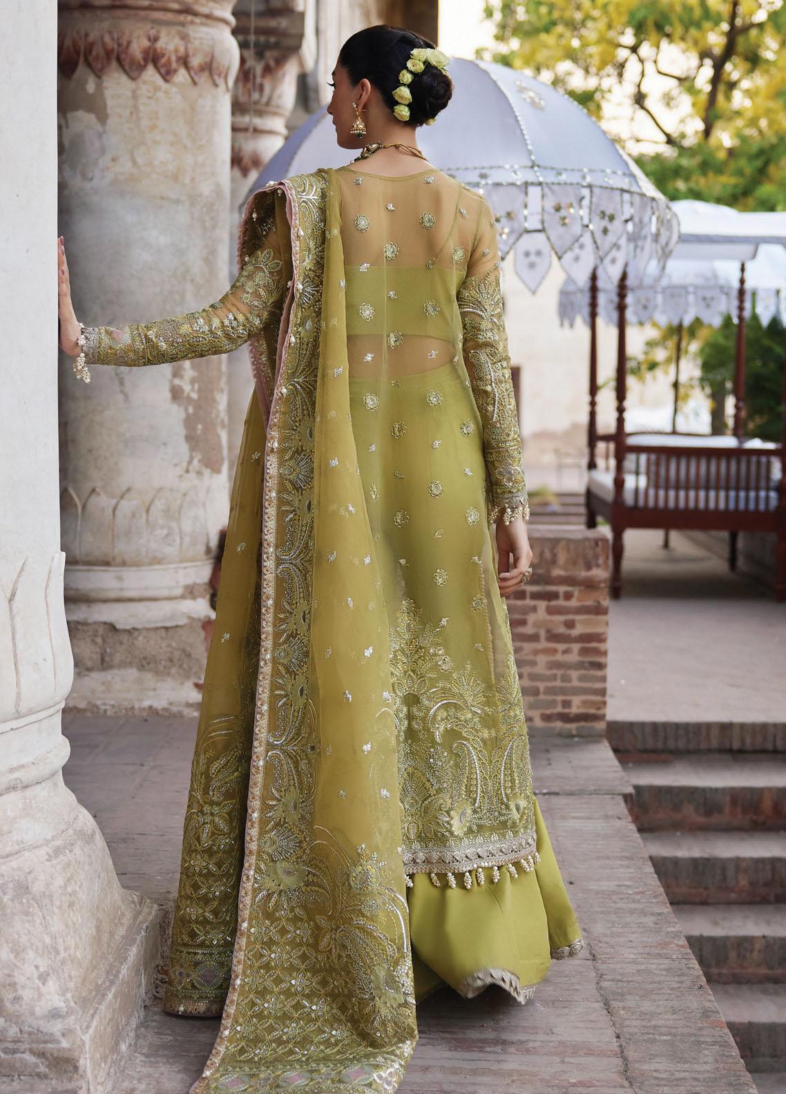 Dastangoi Embroidered Wedding Collection '23 By Afrozeh AWE-23-V1-03 Shehnaz