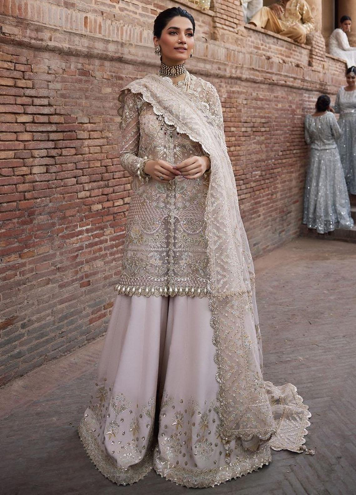 Dastangoi Embroidered Wedding Collection '23 By Afrozeh AWE-23-V1-07 Meharbano