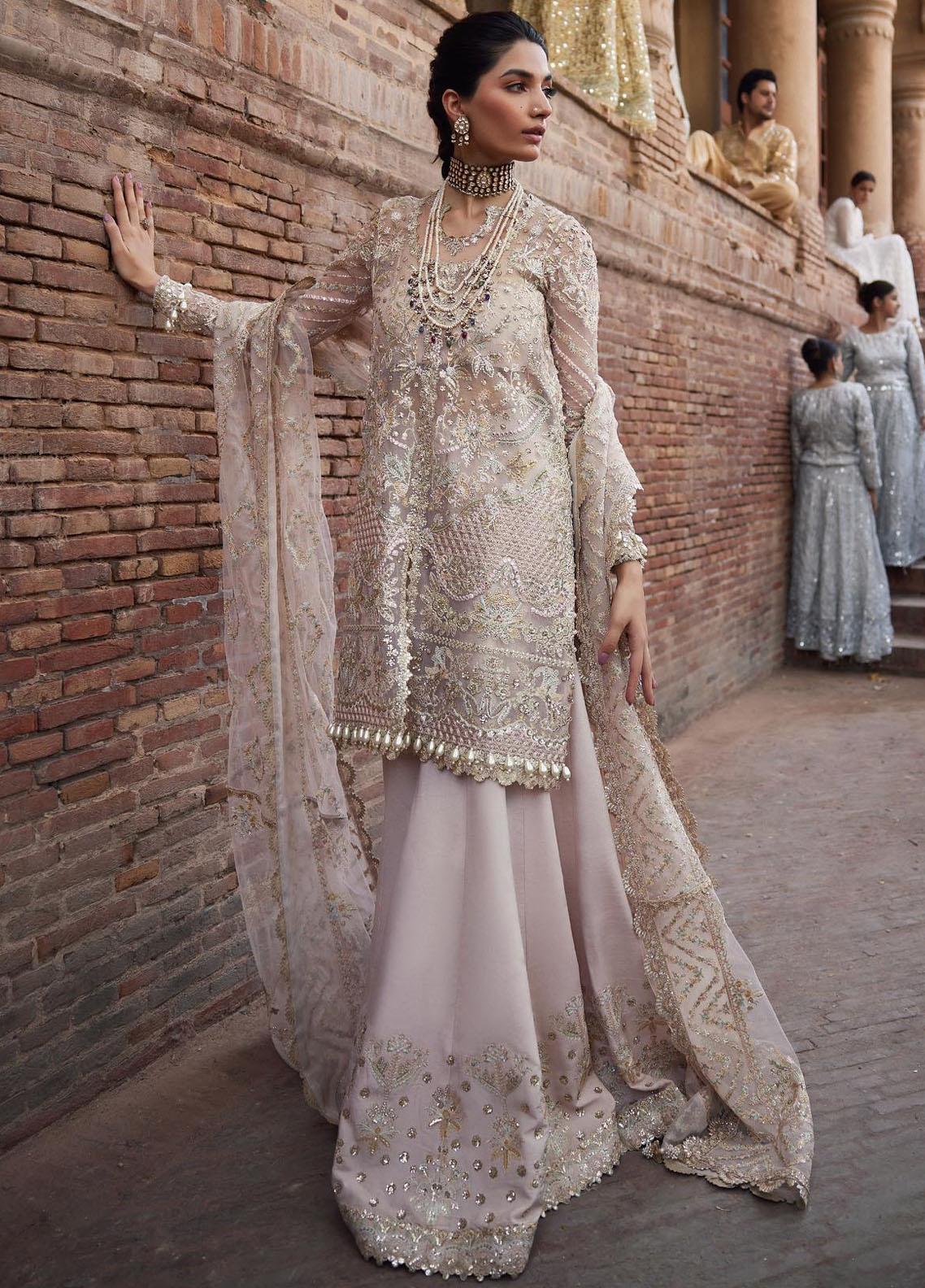 Dastangoi Embroidered Wedding Collection '23 By Afrozeh AWE-23-V1-07 Meharbano
