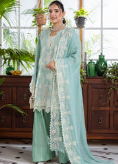 Chikankari lawn front panel of Elaf EEC-3A PARISIAN