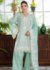 Elaf | EEC-3A PARISIAN | CHIKANKARI WITH CHIFFON