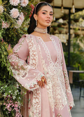 Embroidered laserwork front center panel of Elaf ELH-3B Oh My Rose