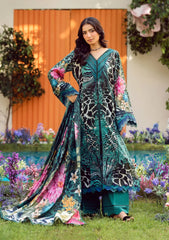 Digital Printed Front Panel – Elaf Sable Luxe Lawn Shirt