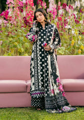 Digital Printed Shirt Front – Elaf Mystic Noir Lawn Set